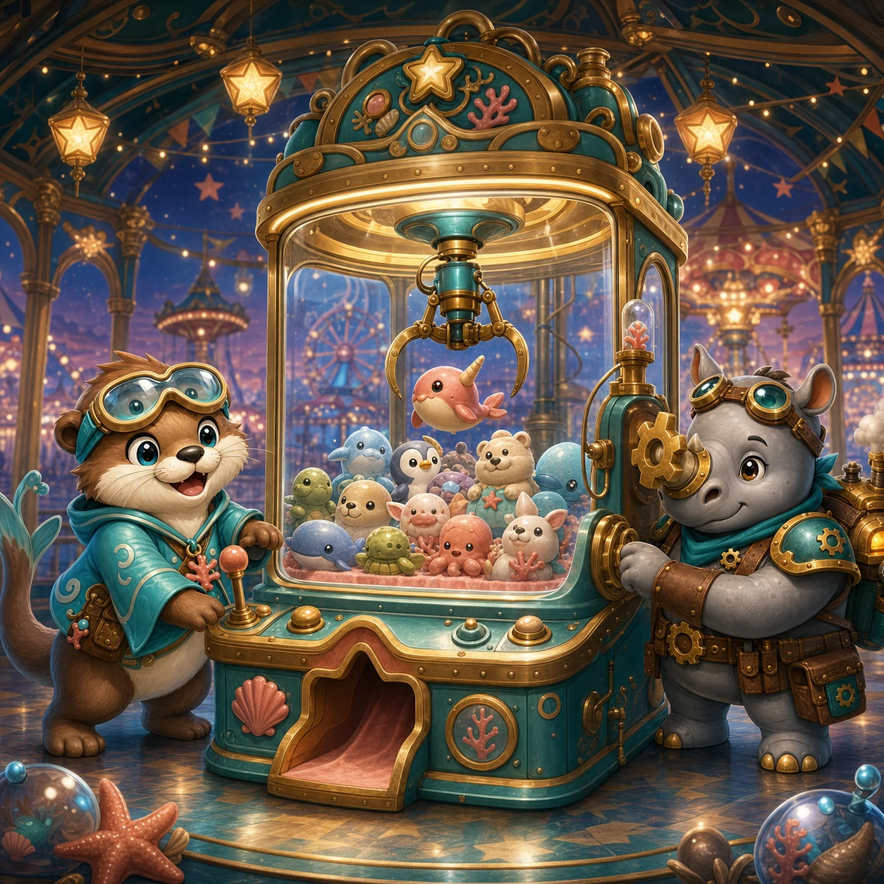 Animal Carnival Claw browser game