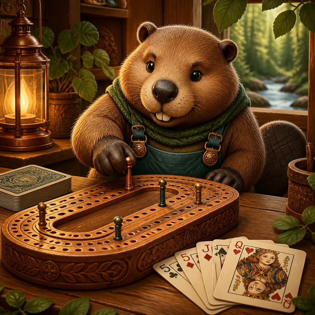 Cribbage game artwork