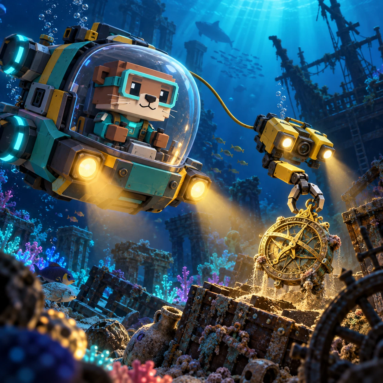 Deep Sea Salvage Company game artwork