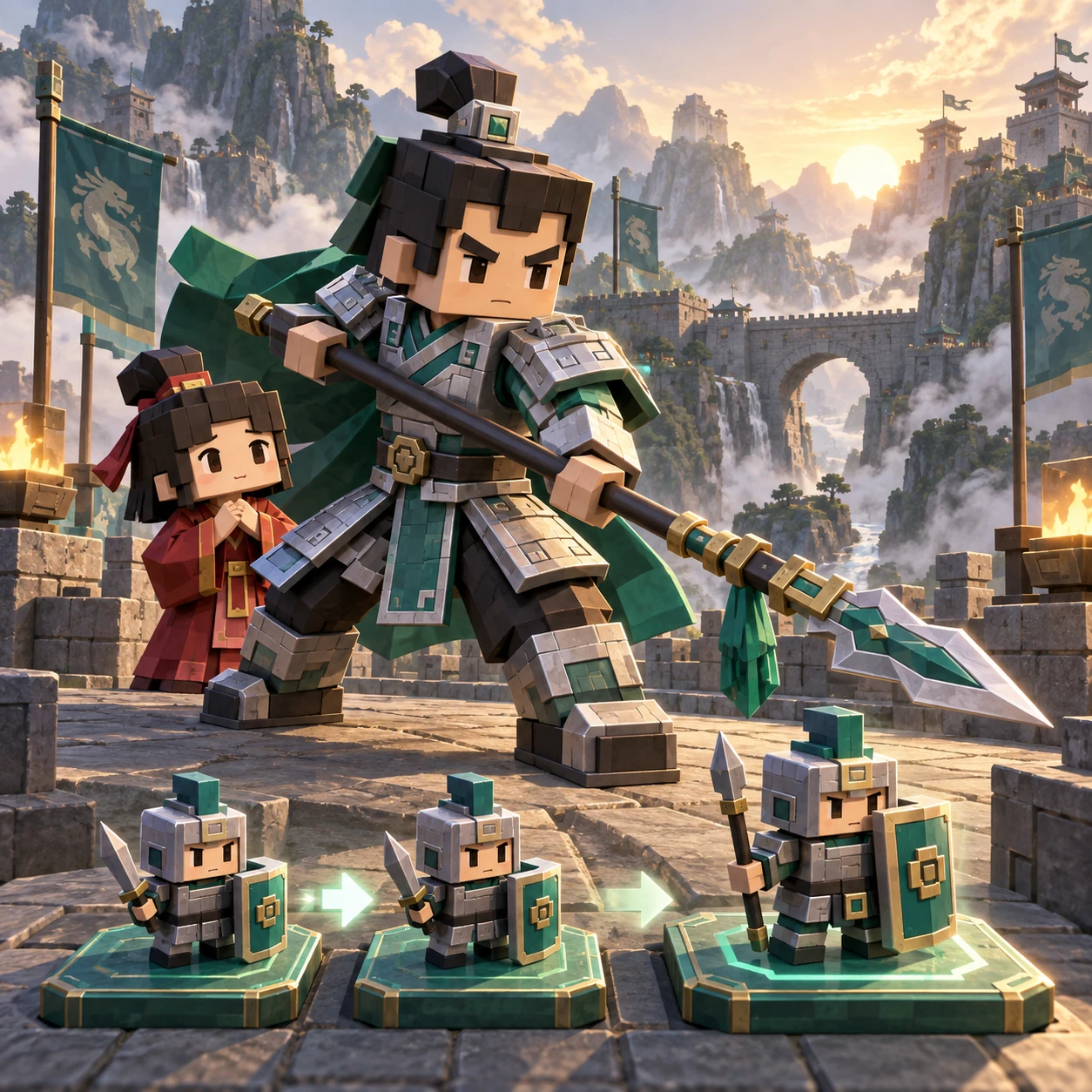 Zhao Yun & A Dou game artwork