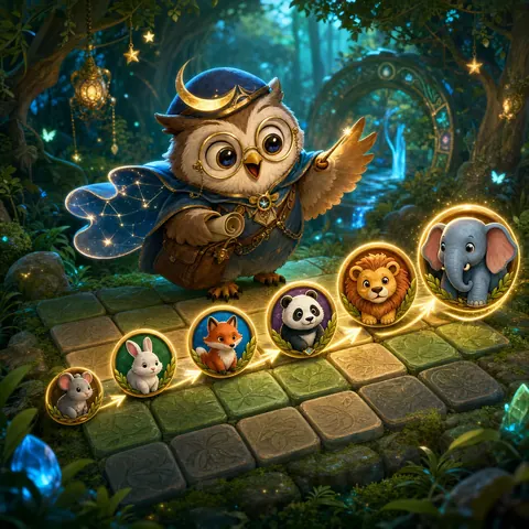 Animal 2048: Forest Evolution browser game