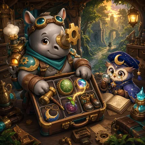 Animal Gearpack Expedition browser game