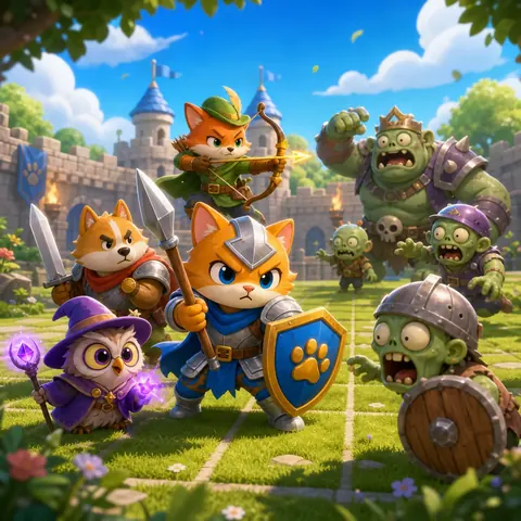 Animal Guard Yard browser game