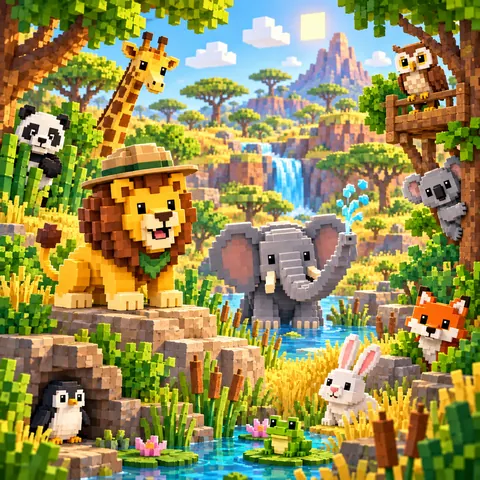 Hidden Safari game