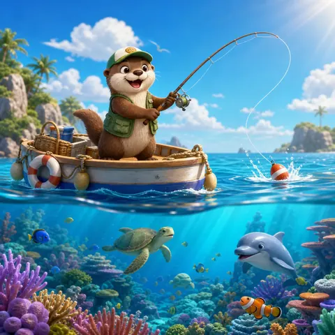 Animal Reef Fisher browser game