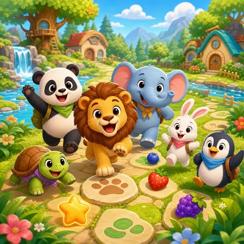 Animal Rescue Trail game