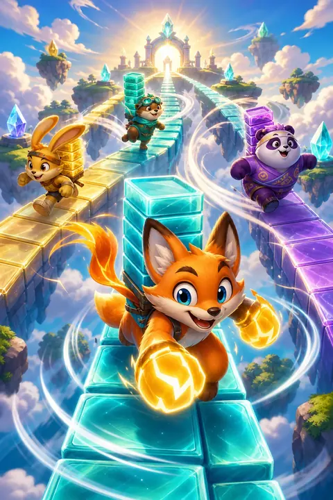 Animal Skybridge Rivals browser game