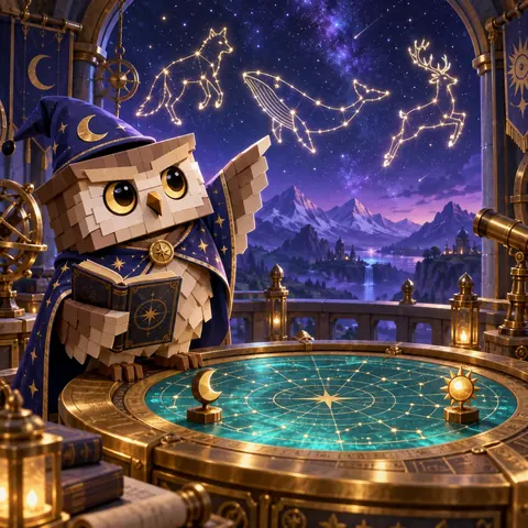 Star Map Position Logic browser game