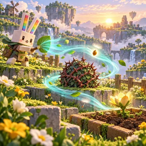 Wind-Sown Garden browser game