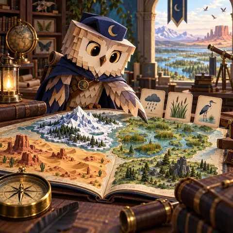 Habitat Atlas browser game