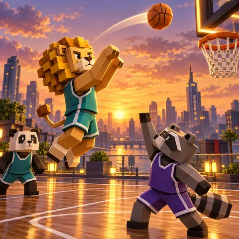 Hoop League browser game