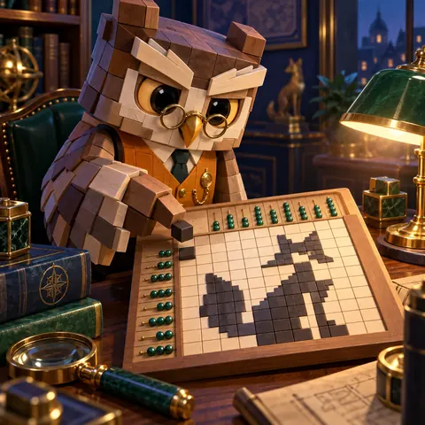 Mosaic Clues browser game
