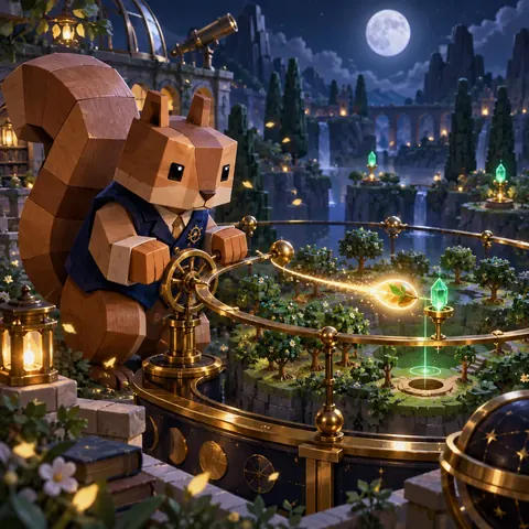 Orbit Orchard browser game