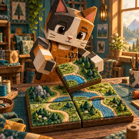 Patchwork Paws browser game