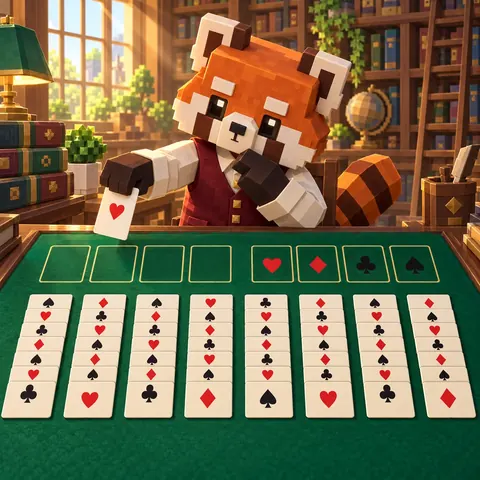 FreeCell Solitaire browser game