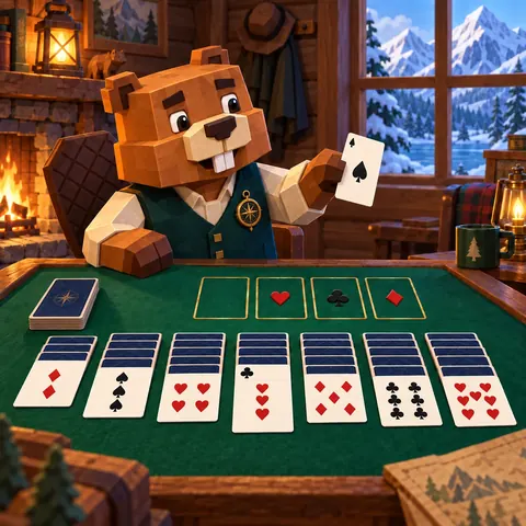 Klondike Solitaire browser game