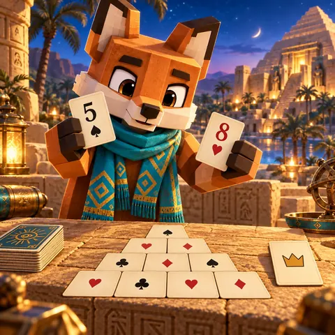Pyramid Solitaire browser game