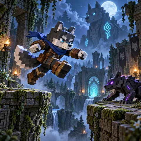Shadow Wolf Legend browser game