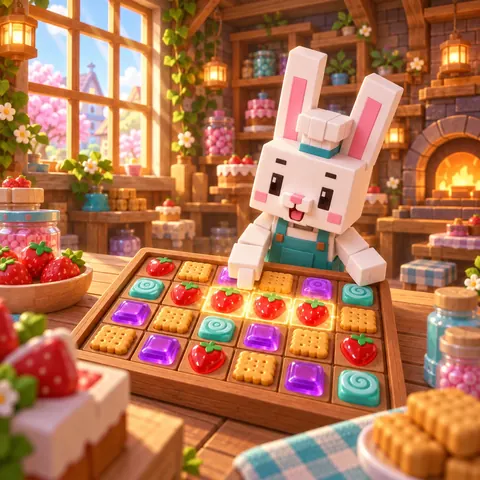 Blocos de lanche jogo infantil