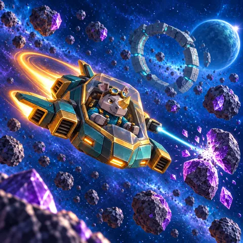 Space Rocks browser game