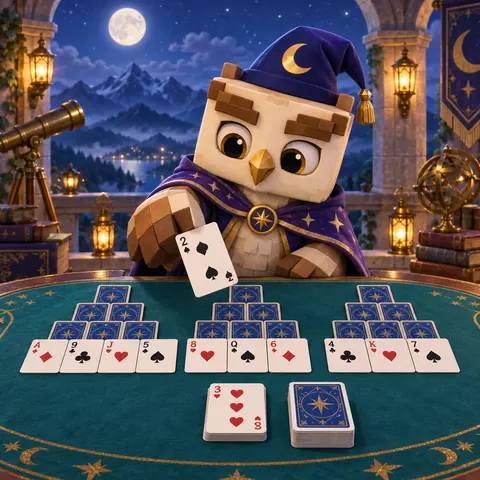 TriPeaks Solitaire browser game