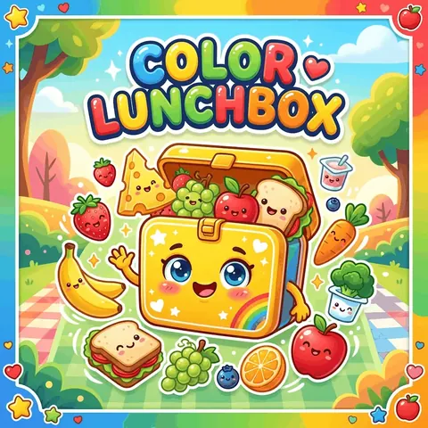 Animal Color Lunchbox game