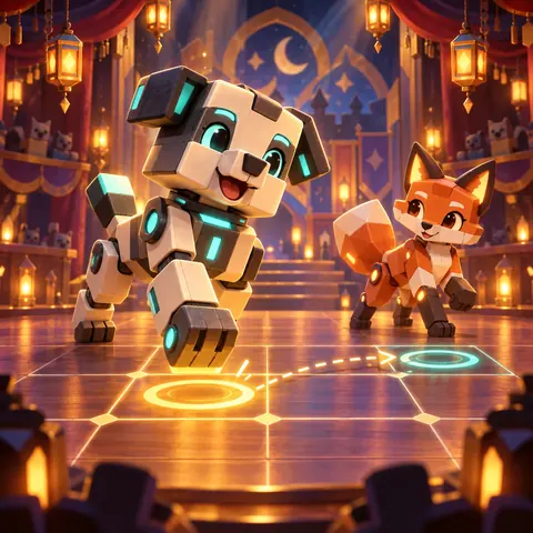 Robot Dog Showtime browser game