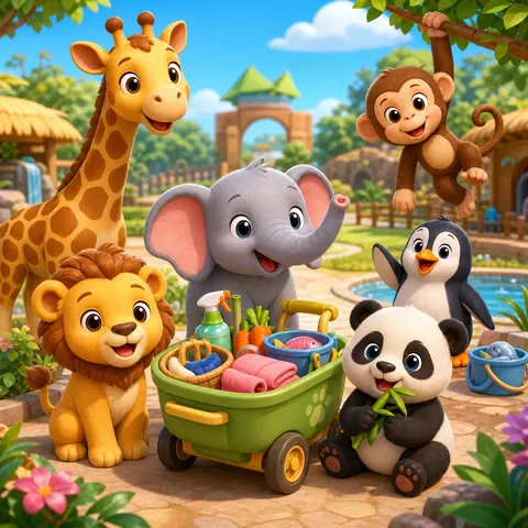 Zoo Helper Day game