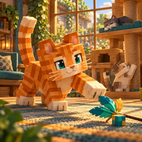 Purrch Grove browser game