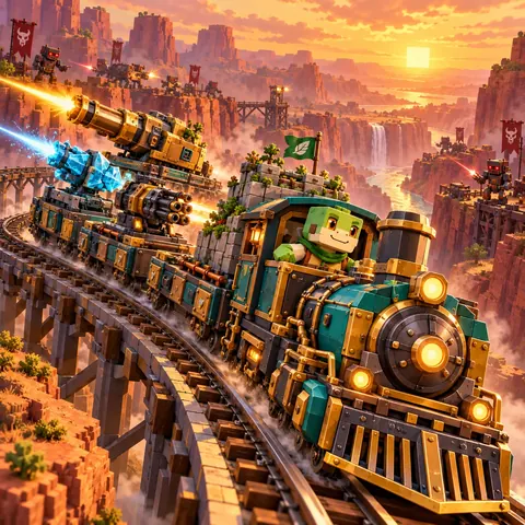Railguard Express browser game