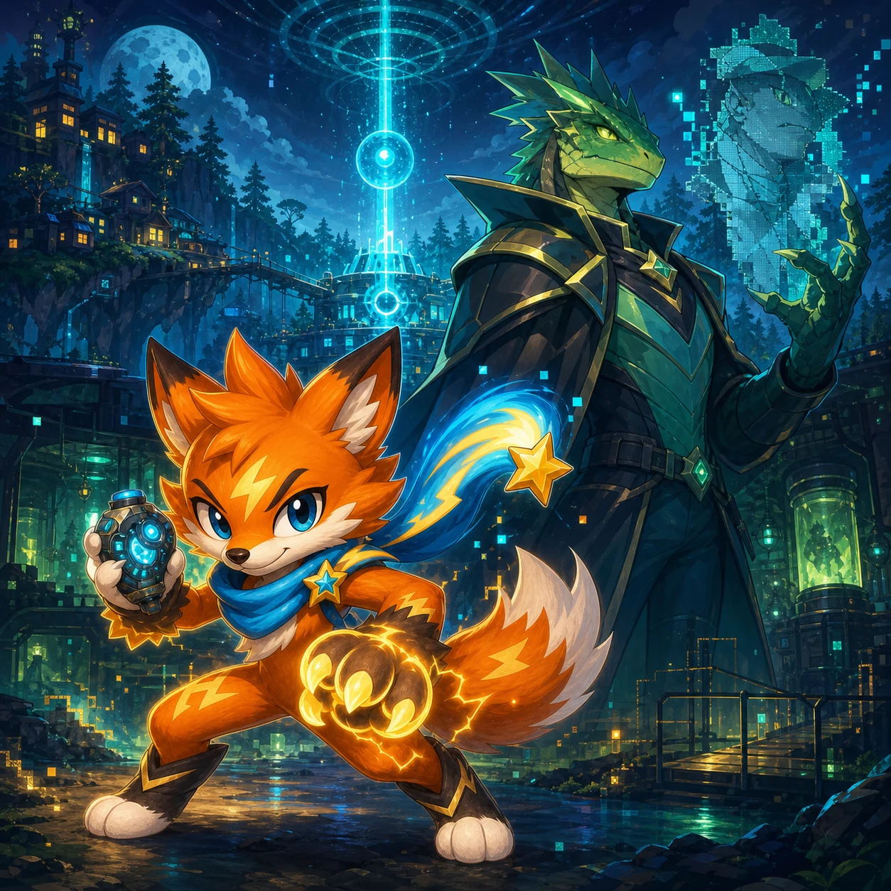 Signal Veil browser game