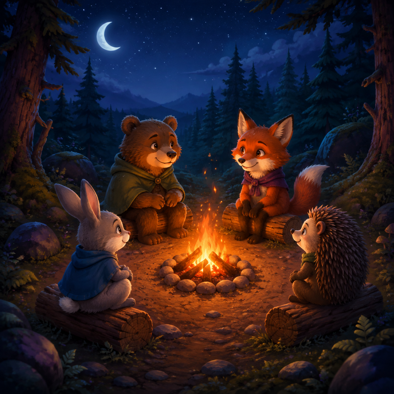 Campfire Seating Logic game artwork